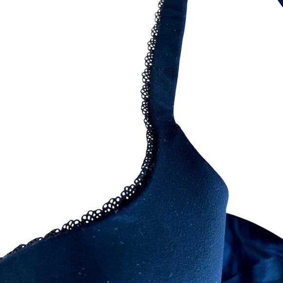 Victorias Secret Classic Black Bra Lined Perfect Coverage 34DDD Basic Everyday - Picture 8 of 9